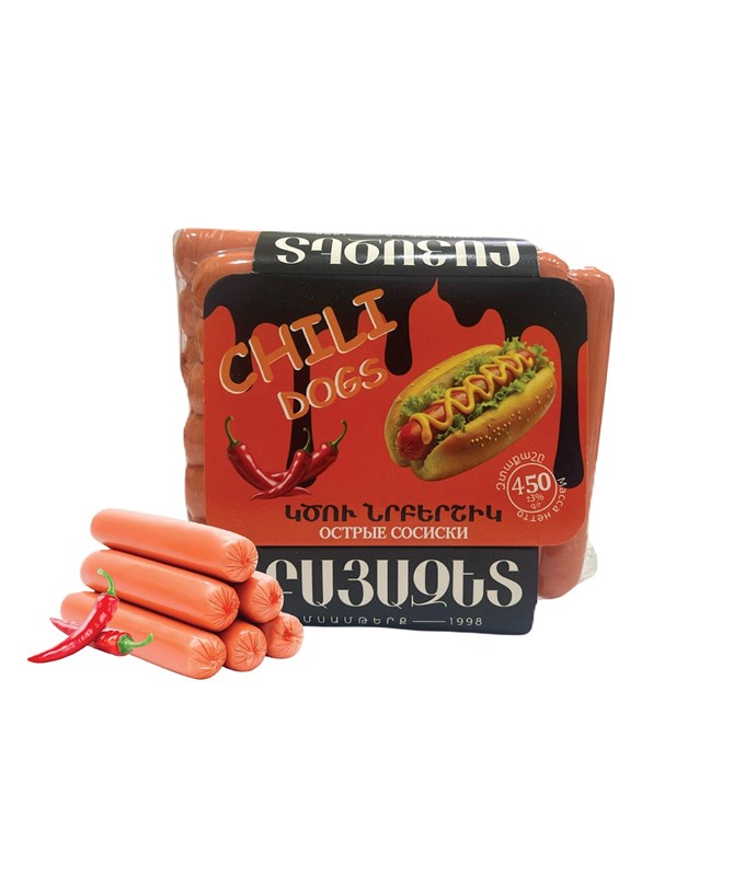 ՆՐԲԵՐՇԻԿ CHILI DOGS 450գ